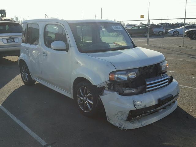 JN8AZ2KR5AT156279 - 2010 NISSAN CUBE BASE WHITE photo 1