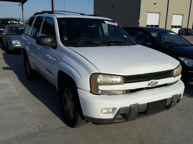 1GNDS13S622362279 - 2002 CHEVROLET TRAILBLAZE WHITE photo 1