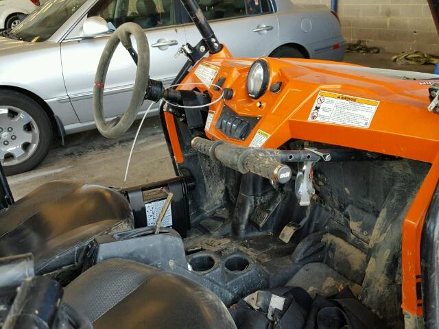 4XAVH76A6AD082437 - 2010 POLARIS RANGER RZR ORANGE photo 5