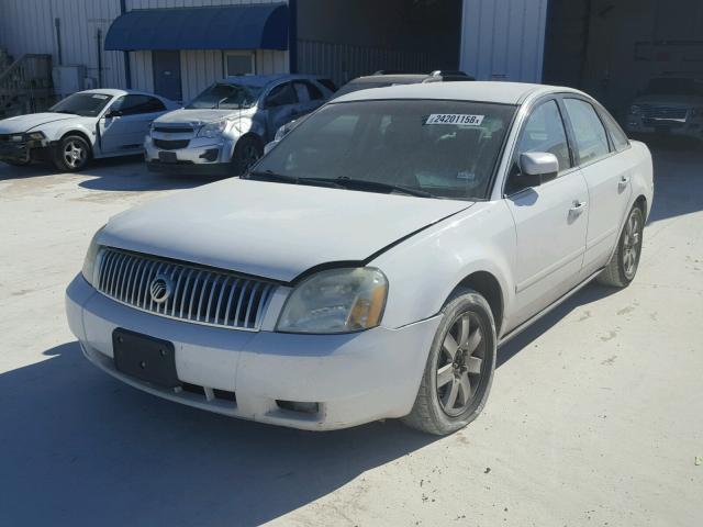 1MEFM40115G604006 - 2005 MERCURY MONTEGO LU WHITE photo 2