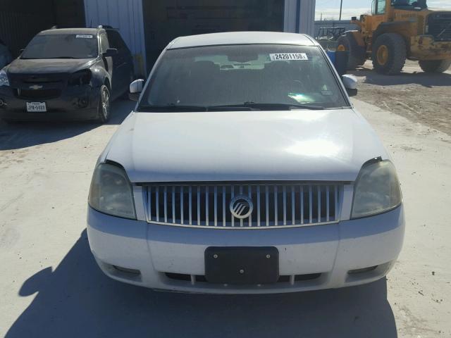 1MEFM40115G604006 - 2005 MERCURY MONTEGO LU WHITE photo 9