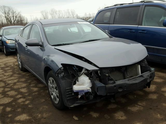 1YVHZ8BH0B5M22568 - 2011 MAZDA 6 I GRAY photo 1