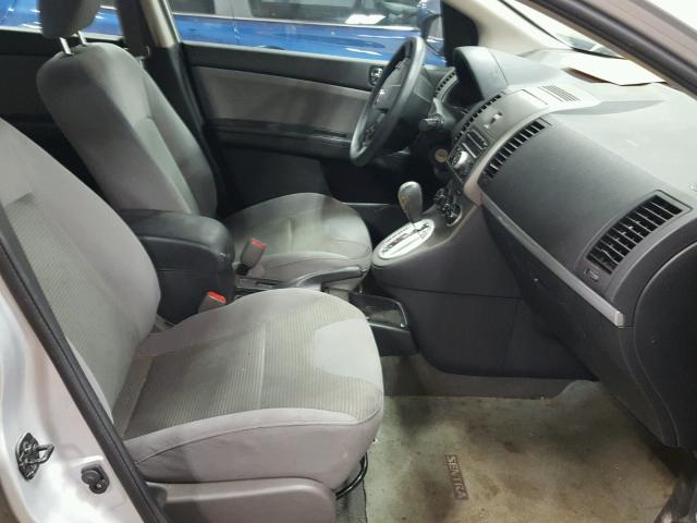 3N1AB6AP2CL782342 - 2012 NISSAN SENTRA 2.0 SILVER photo 5