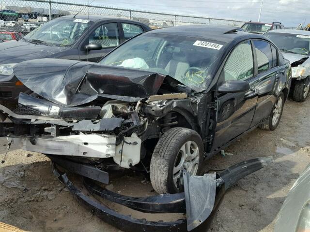 1G8AZ52F24Z198472 - 2004 SATURN ION LEVEL BLACK photo 2