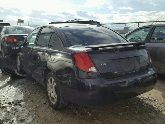 1G8AZ52F24Z198472 - 2004 SATURN ION LEVEL BLACK photo 3