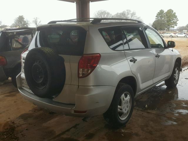 JTMZD33V086073723 - 2008 TOYOTA RAV4 SILVER photo 4