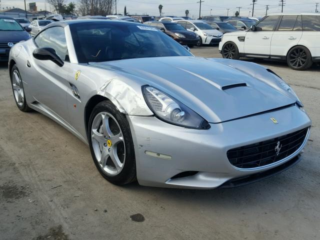 ZFFLJ65A690166567 - 2009 FERRARI CALIFORNIA SILVER photo 1