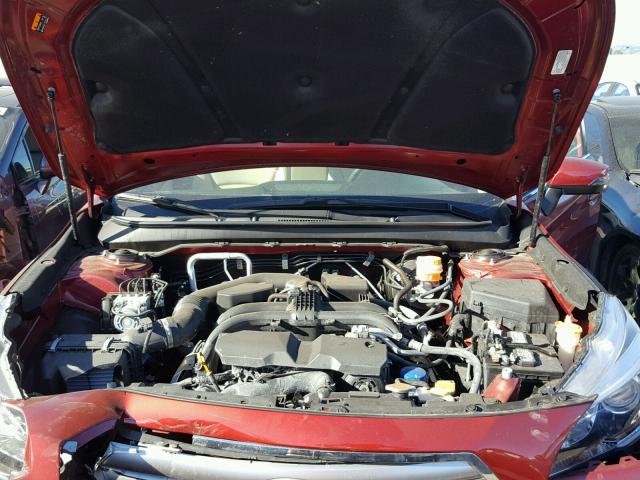 4S4BSANC7H3400462 - 2017 SUBARU OUTBACK 2. RED photo 7