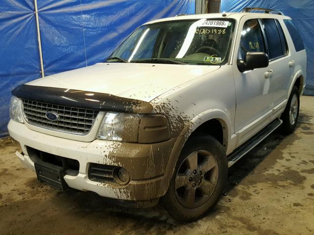 1FMDU75K93ZB45090 - 2003 FORD EXPLORER L WHITE photo 2