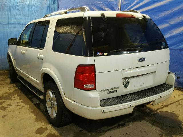 1FMDU75K93ZB45090 - 2003 FORD EXPLORER L WHITE photo 3