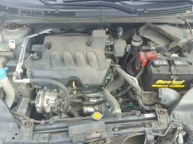 3N1AB6AP6CL756584 - 2012 NISSAN SENTRA 2.0 SILVER photo 7