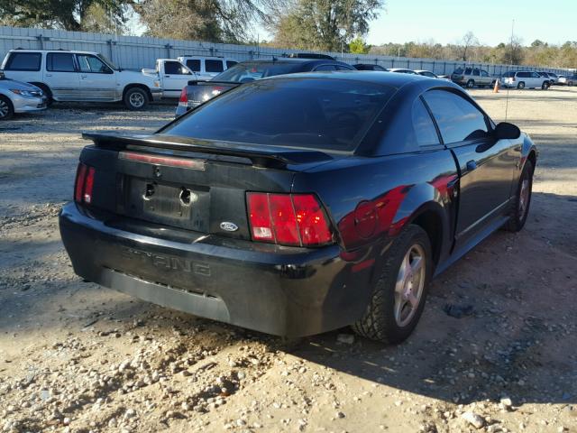 1FAFP40443F385392 - 2003 FORD MUSTANG BLACK photo 4