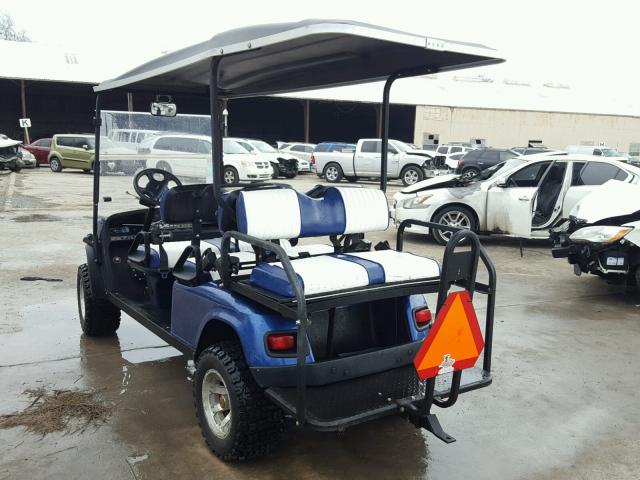 3015544 - 2013 EZGO GOLF CART BLUE photo 3