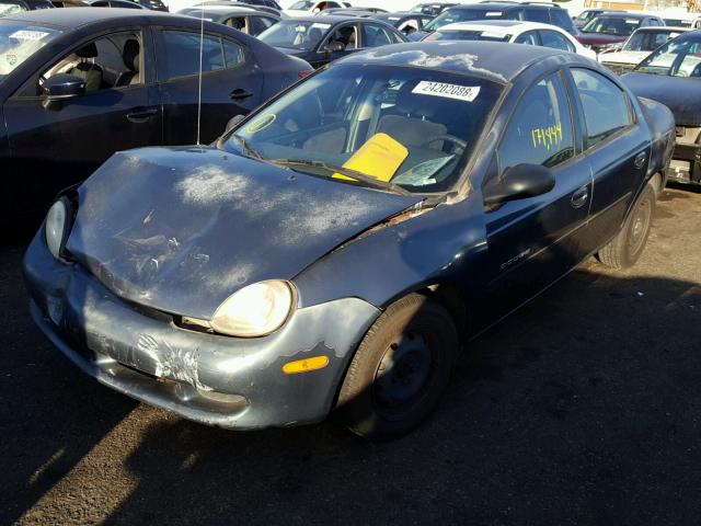 1B3ES46C51D268000 - 2001 DODGE NEON SE GRAY photo 2