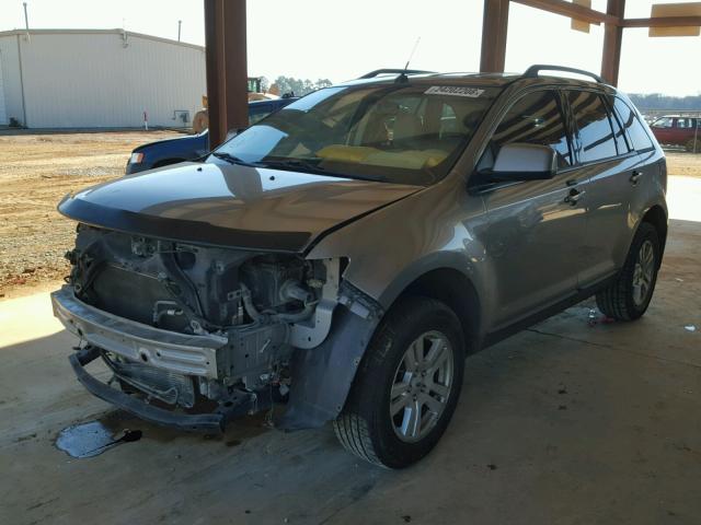 2FMDK38C68BA05768 - 2008 FORD EDGE SEL SILVER photo 2