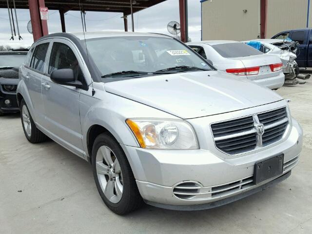 1B3CB4HA1AD618192 - 2010 DODGE CALIBER SX SILVER photo 1