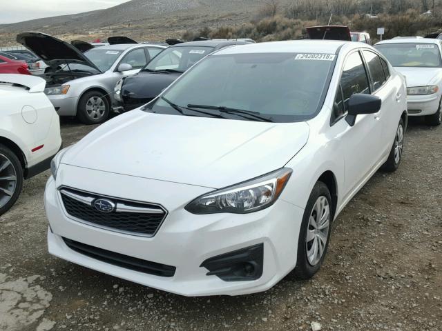 4S3GKAA68H3614905 - 2017 SUBARU IMPREZA WHITE photo 2