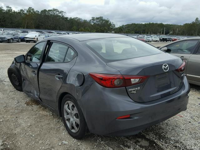 JM1BM1T70E1159064 - 2014 MAZDA 3 SV GRAY photo 3