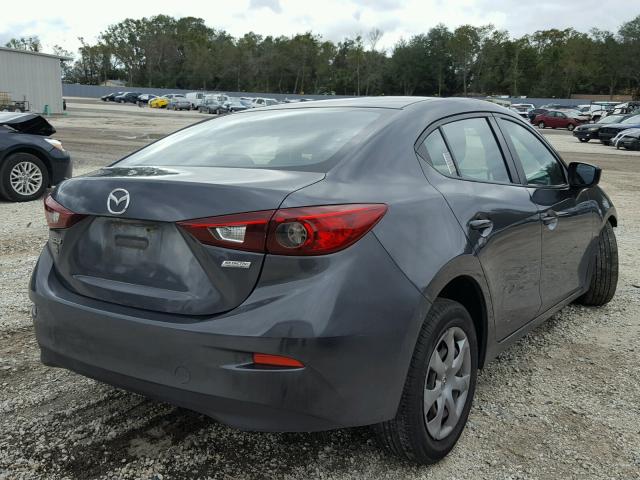 JM1BM1T70E1159064 - 2014 MAZDA 3 SV GRAY photo 4