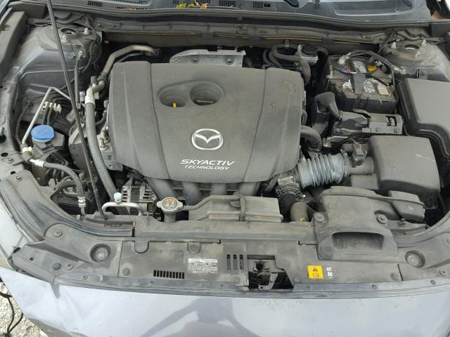 JM1BM1T70E1159064 - 2014 MAZDA 3 SV GRAY photo 7