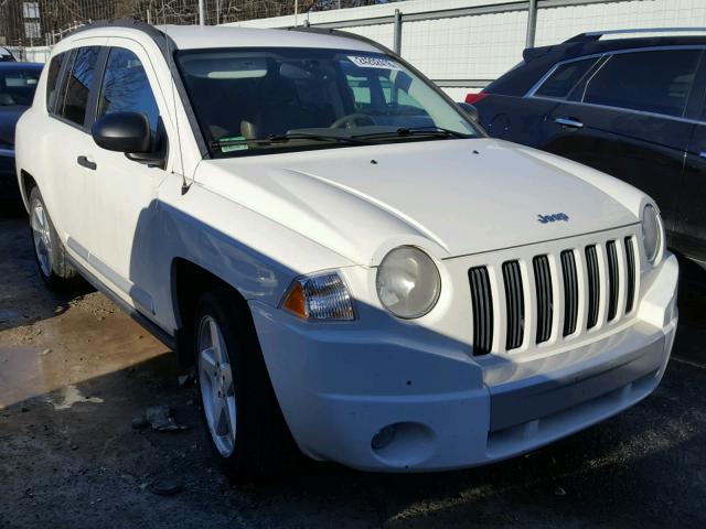 1J8FF57W78D692691 - 2008 JEEP COMPASS LI WHITE photo 1