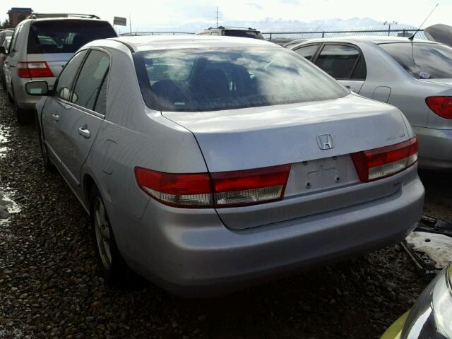 1HGCM55663A042829 - 2003 HONDA ACCORD EX SILVER photo 3