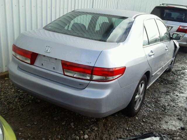 1HGCM55663A042829 - 2003 HONDA ACCORD EX SILVER photo 4