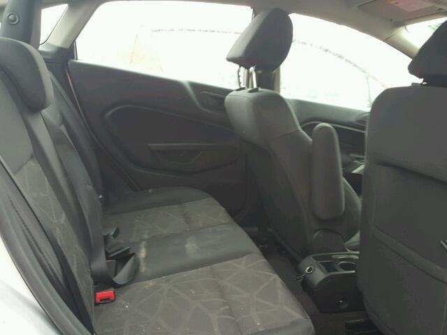 3FADP4BJ2DM167656 - 2013 FORD FIESTA SE SILVER photo 6