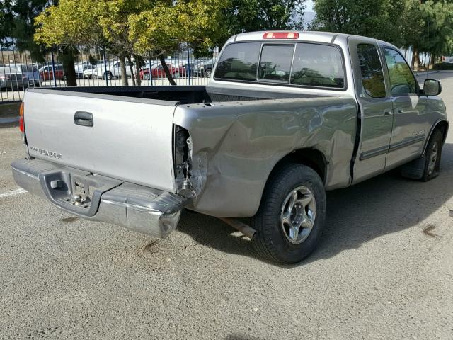 5TBRN34113S345867 - 2003 TOYOTA TUNDRA ACC GRAY photo 4