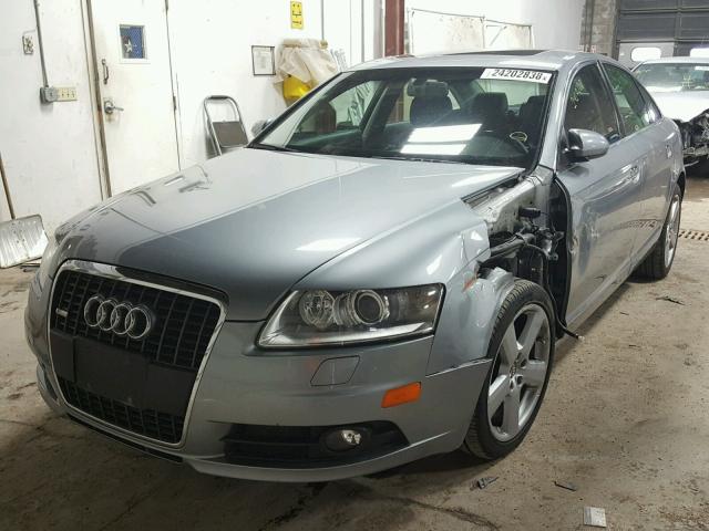 WAUDH74F78N141032 - 2008 AUDI A6 3.2 QUA SILVER photo 2