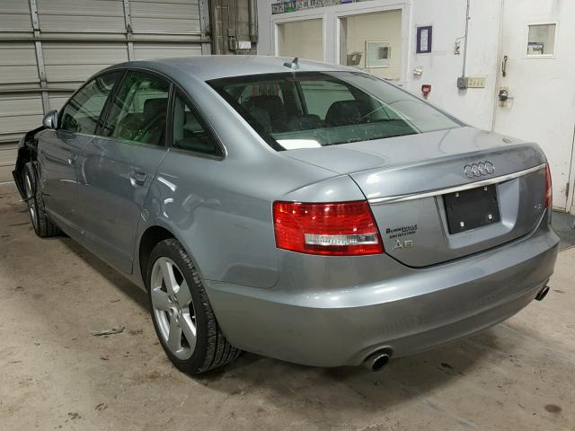 WAUDH74F78N141032 - 2008 AUDI A6 3.2 QUA SILVER photo 3