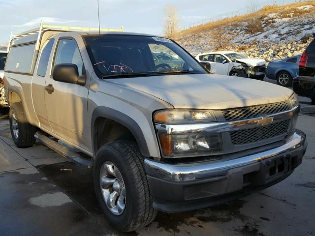 1GCDT196548107025 - 2004 CHEVROLET COLORADO BEIGE photo 1