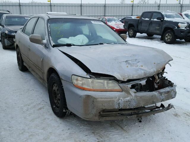 1HGCG165X2A802054 - 2002 HONDA ACCORD EX SILVER photo 1