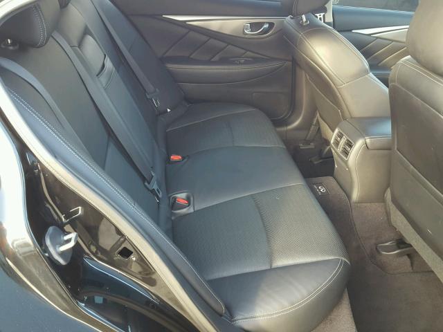 JN1BV7AP2EM685586 - 2014 INFINITI Q50 BASE BLACK photo 6