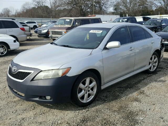 4T1BE46K07U596588 - 2007 TOYOTA CAMRY NEW SILVER photo 2