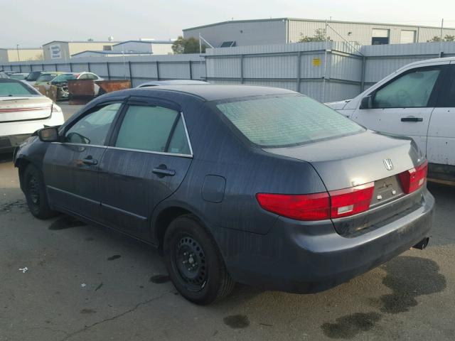 1HGCM56415A167561 - 2005 HONDA ACCORD LX GRAY photo 3