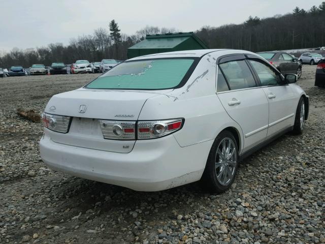 1HGCM56415A185753 - 2005 HONDA ACCORD LX WHITE photo 4