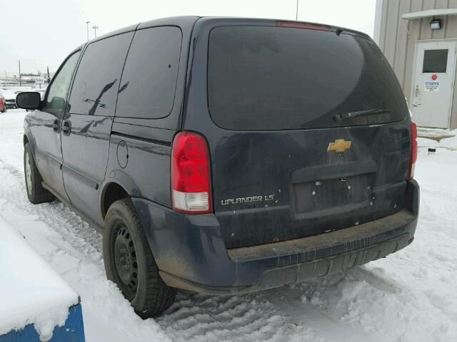 1GNDU23149D123321 - 2009 CHEVROLET UPLANDER L 蓝色 照片 3
