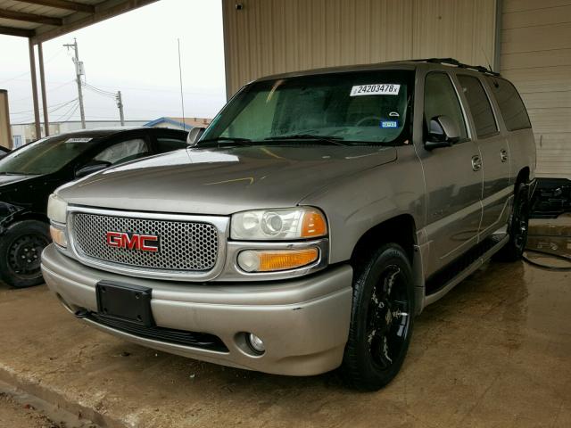 1GKFK66U61J294327 - 2001 GMC DENALI XL SILVER photo 2