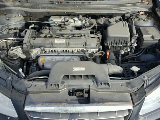 KMHDU46D88U339192 - 2008 HYUNDAI ELANTRA GL SILVER photo 7