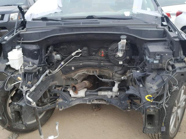 5XYZWDLA4DG050594 - 2013 HYUNDAI SANTA FE S BLACK photo 7