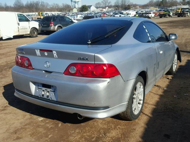 JH4DC54806S022436 - 2006 ACURA RSX SILVER photo 4