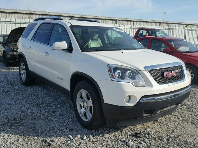 1GKER337X8J117679 - 2008 GMC ACADIA SLT Ağ foto 1