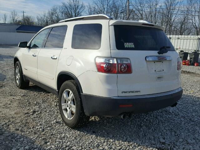 1GKER337X8J117679 - 2008 GMC ACADIA SLT Ağ foto 3
