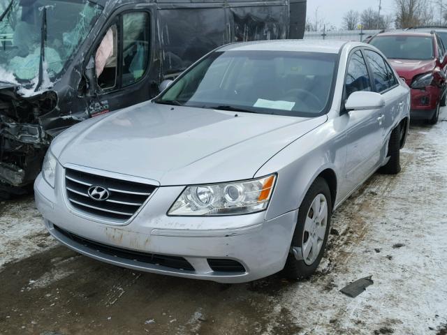 5NPET46C39H404934 - 2009 HYUNDAI SONATA GLS SILVER photo 2