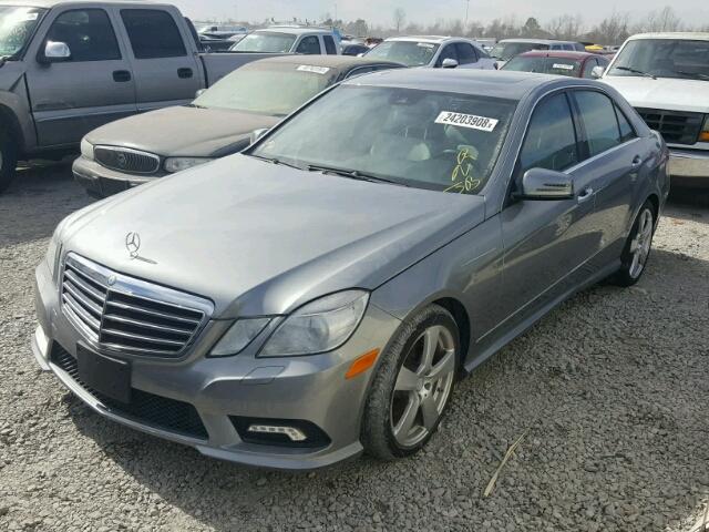 WDDHF5GBXBA273536 - 2011 MERCEDES-BENZ E 350 GRAY photo 2