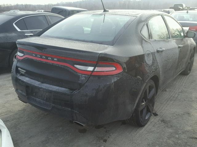 1C3CDFBB8GD643772 - 2016 DODGE DART SXT BLACK photo 4