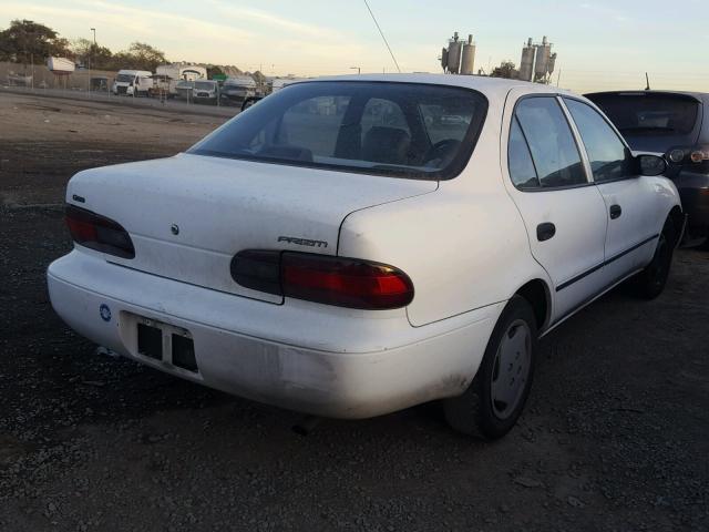 1Y1SK5263TZ007781 - 1996 GEO PRIZM BASE WHITE photo 4