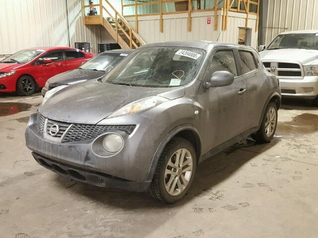 JN8AF5MRXCT104365 - 2012 NISSAN JUKE S GRAY photo 2