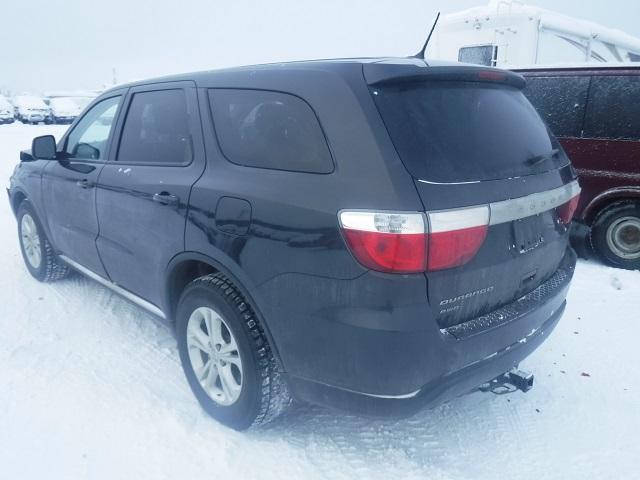 1D4RE2GG6BC691675 - 2011 DODGE DURANGO EX GRAY photo 3